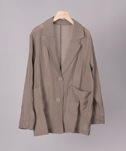 シアーテーラードジャケット