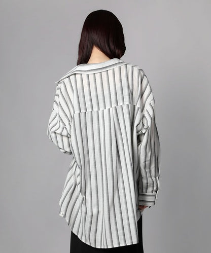 ストライプBIGシャツ