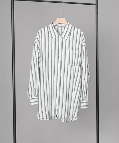 ストライプBIGシャツ