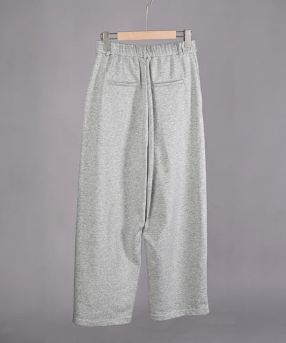 裏毛カーブスウェットパンツ