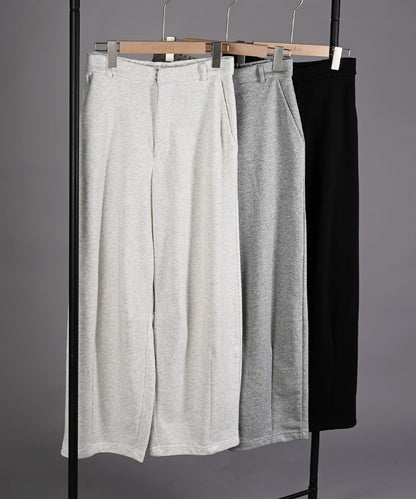 裏毛カーブスウェットパンツ