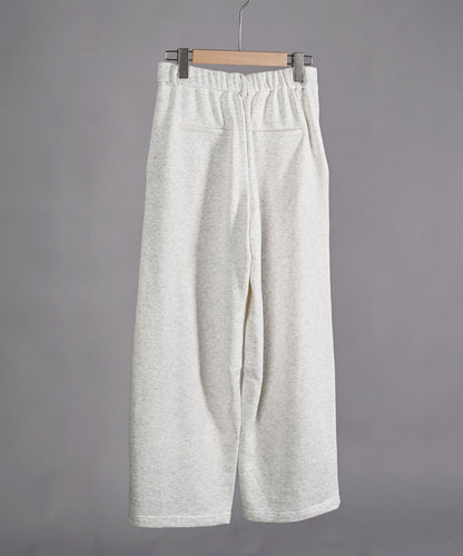 裏毛カーブスウェットパンツ