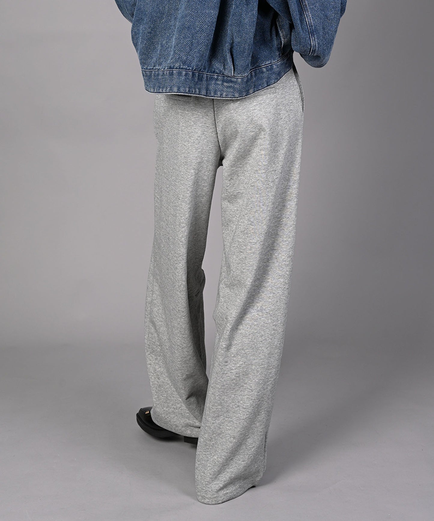 裏毛カーブスウェットパンツ