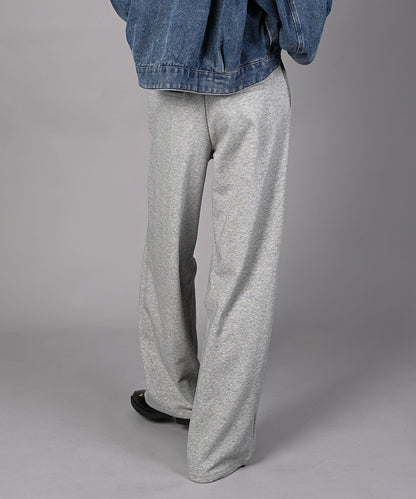 裏毛カーブスウェットパンツ