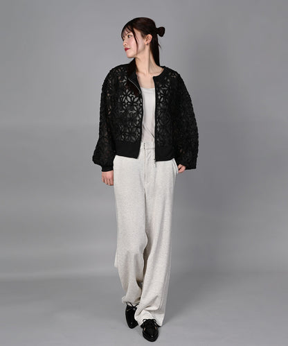 裏毛カーブスウェットパンツ