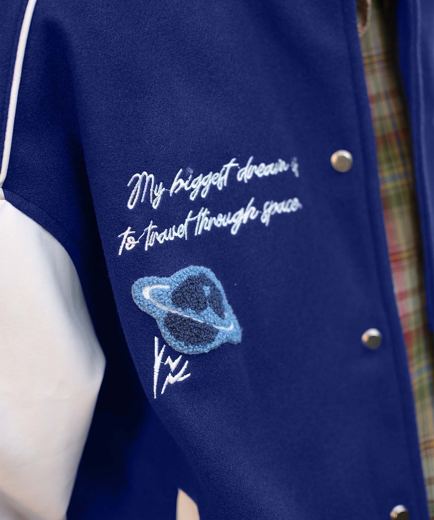 HOOK -original-　サガラ刺繍ワッペンスタジャン