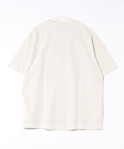 HOOK タイプライター × ペイントスプラッシュ ウォッシュ オーバーサイズT (SS)