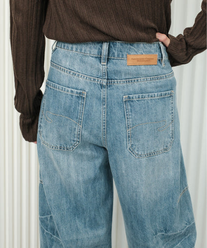 DECADE CLASSIC/ベーシックストレートデニムパンツ