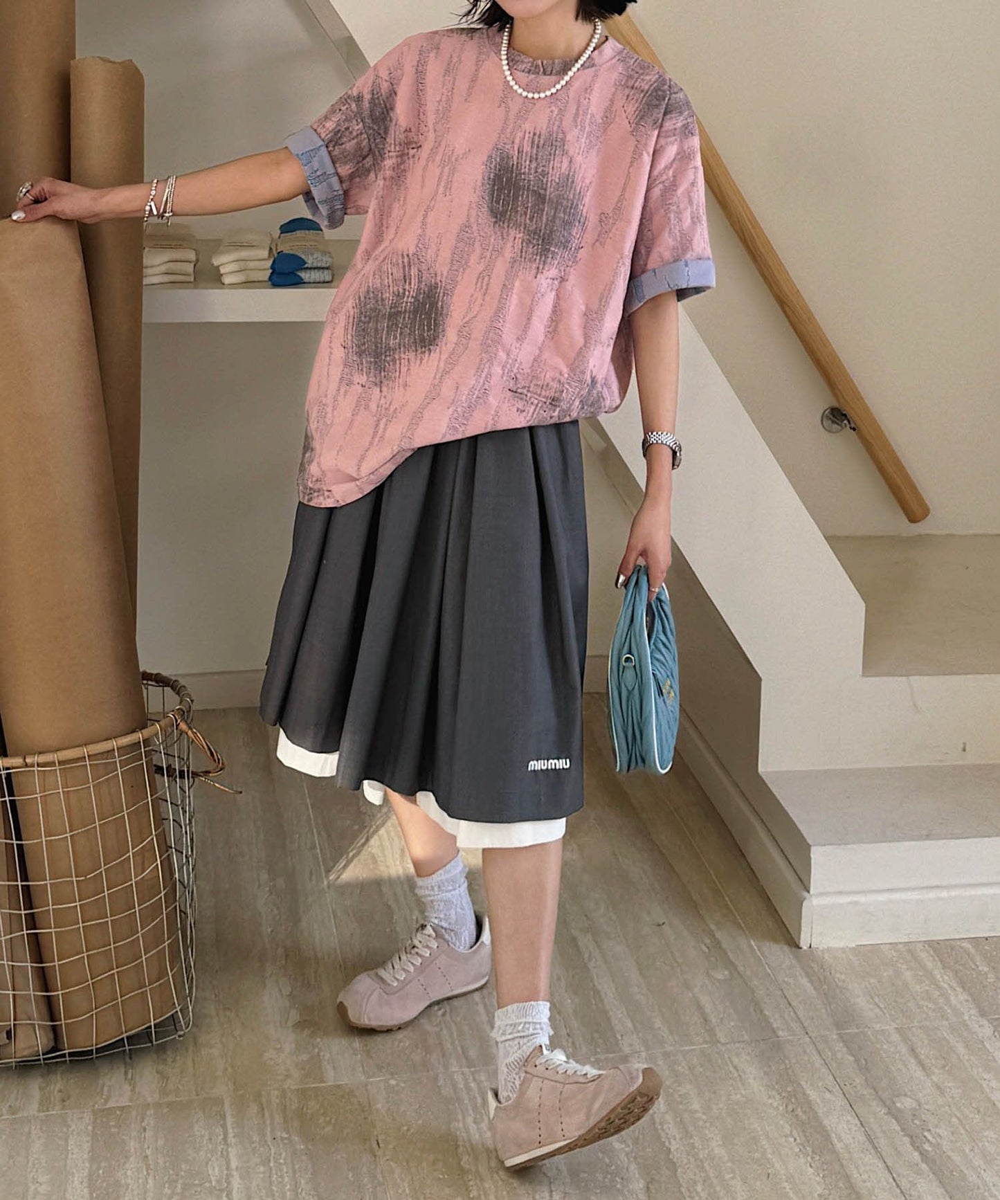 【HOOK】for girls アートプリントTシャツ