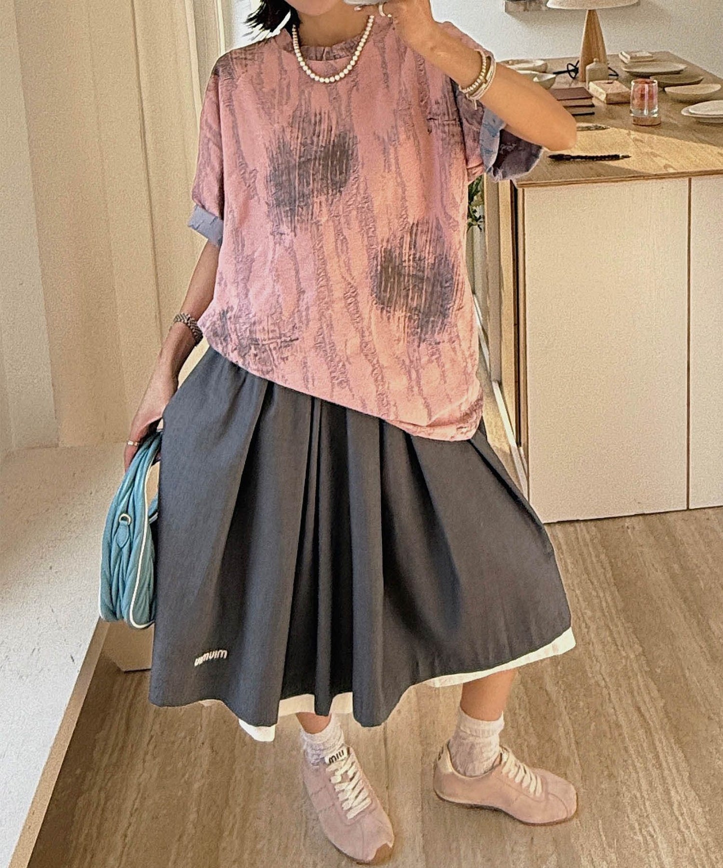 【HOOK】for girls アートプリントTシャツ