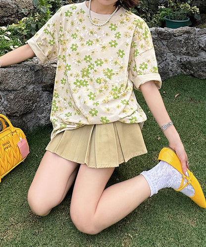 【HOOK】for girls デュアルムードプリントTシャツ
