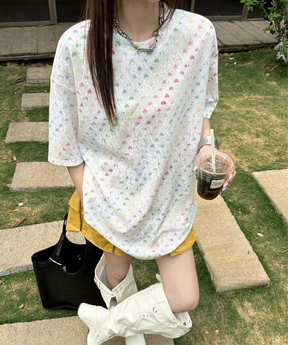 【HOOK】for girls アートプリントTシャツ