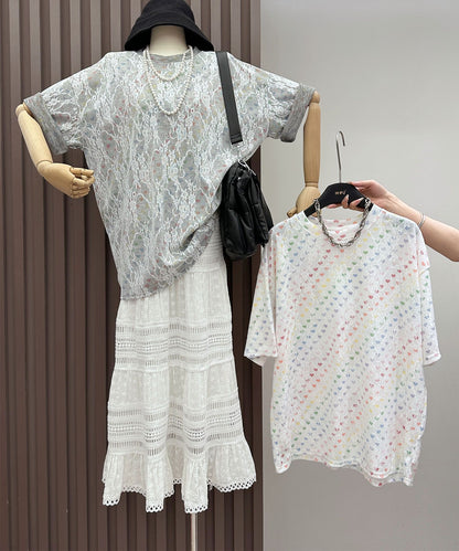 【HOOK】for girls アートプリントTシャツ