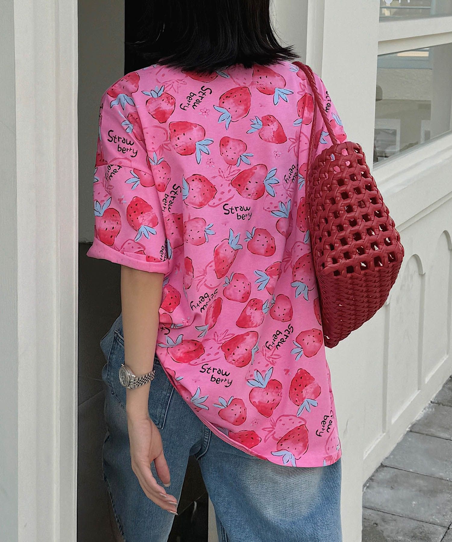 【HOOK】for girls カラフルポップアートTシャツ