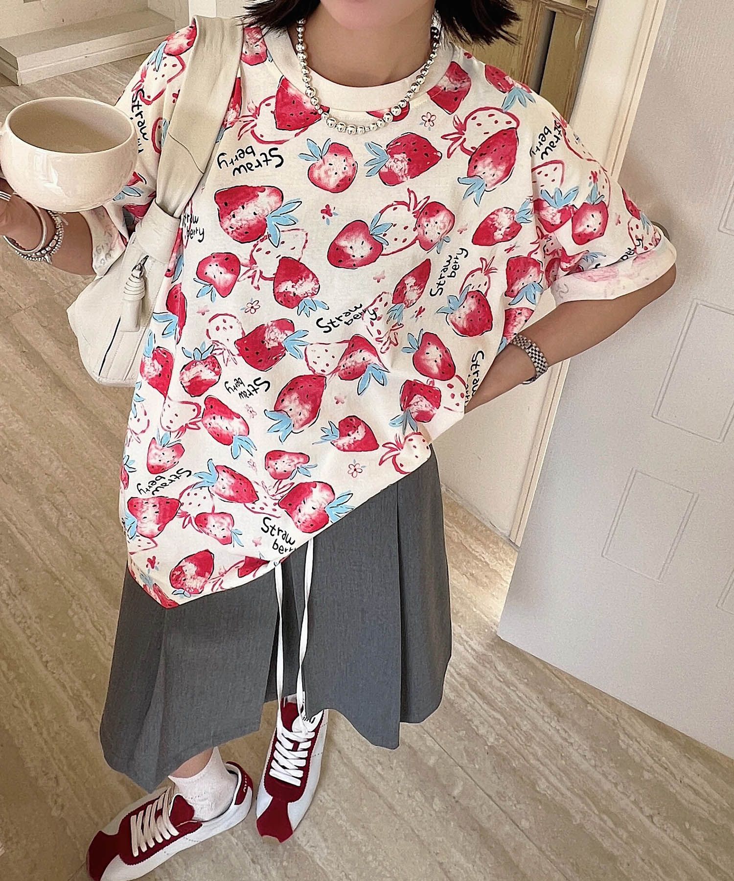 【HOOK】for girls カラフルポップアートTシャツ