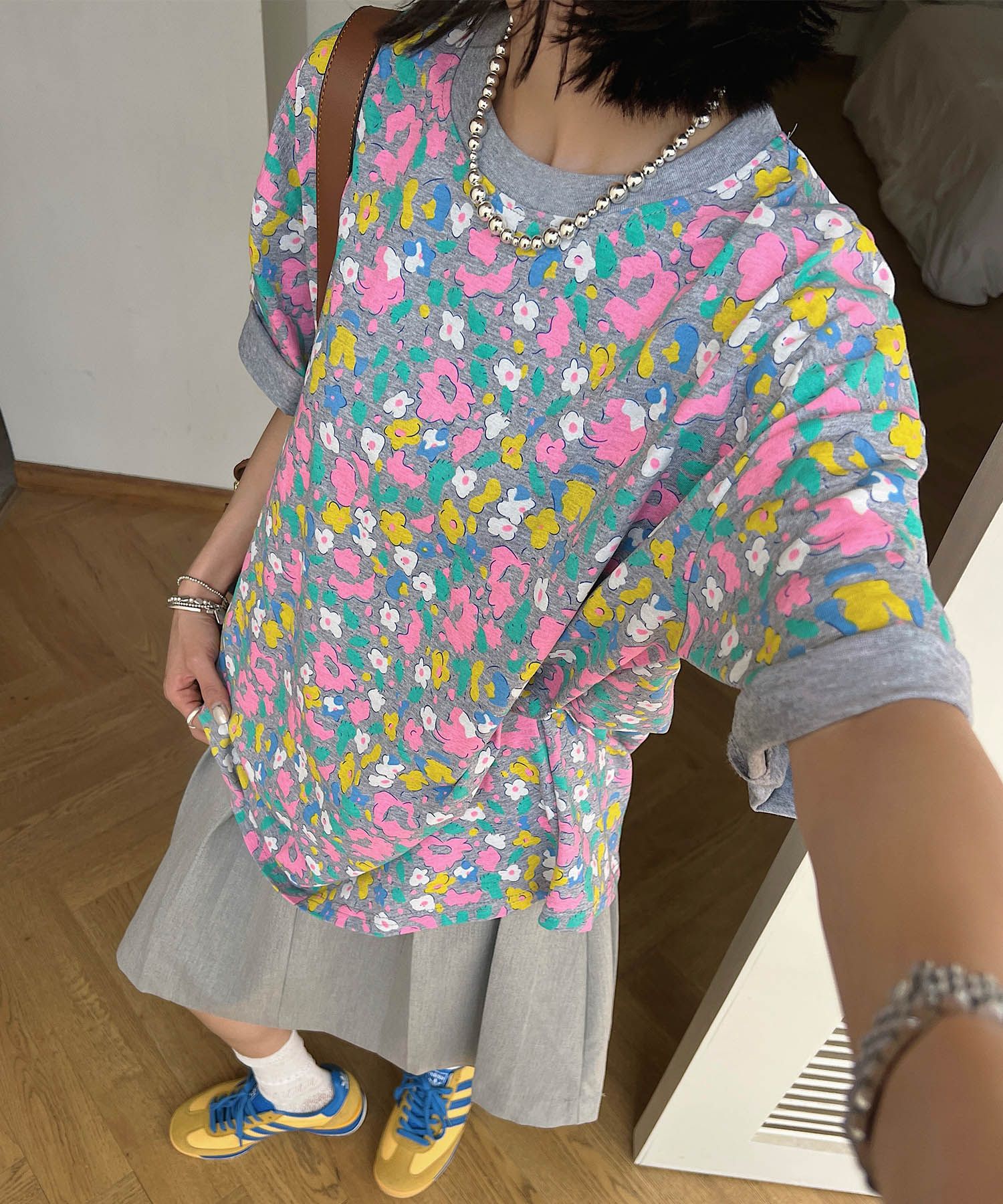 【HOOK】for girls カラフルポップアートTシャツ