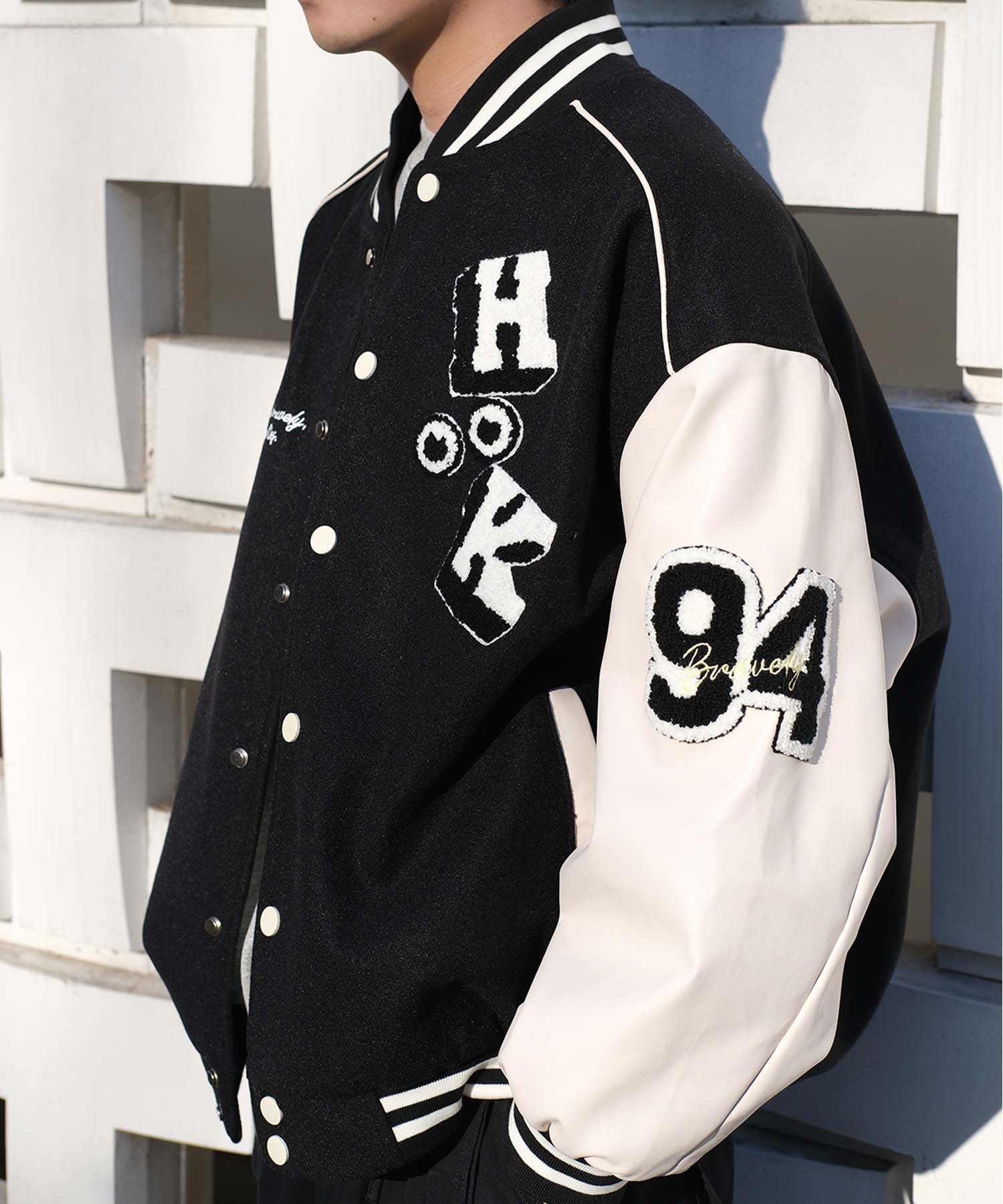 HOOK -original-　サガラ刺繍ワッペンスタジャン