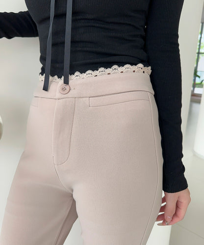 【Jasmine】ハイウエストフレアパンツ