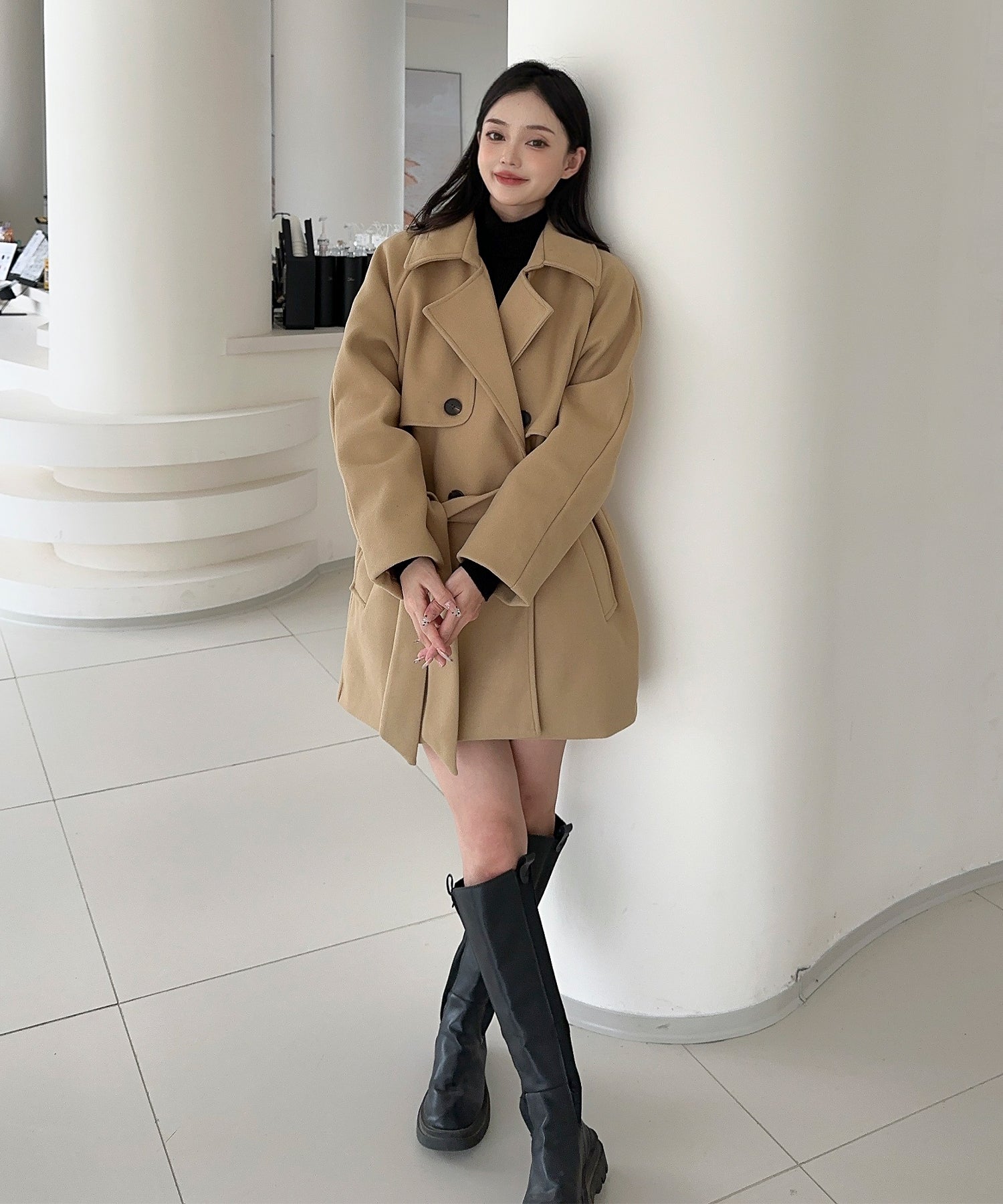 【Jasmine】ルーズオーバーコート