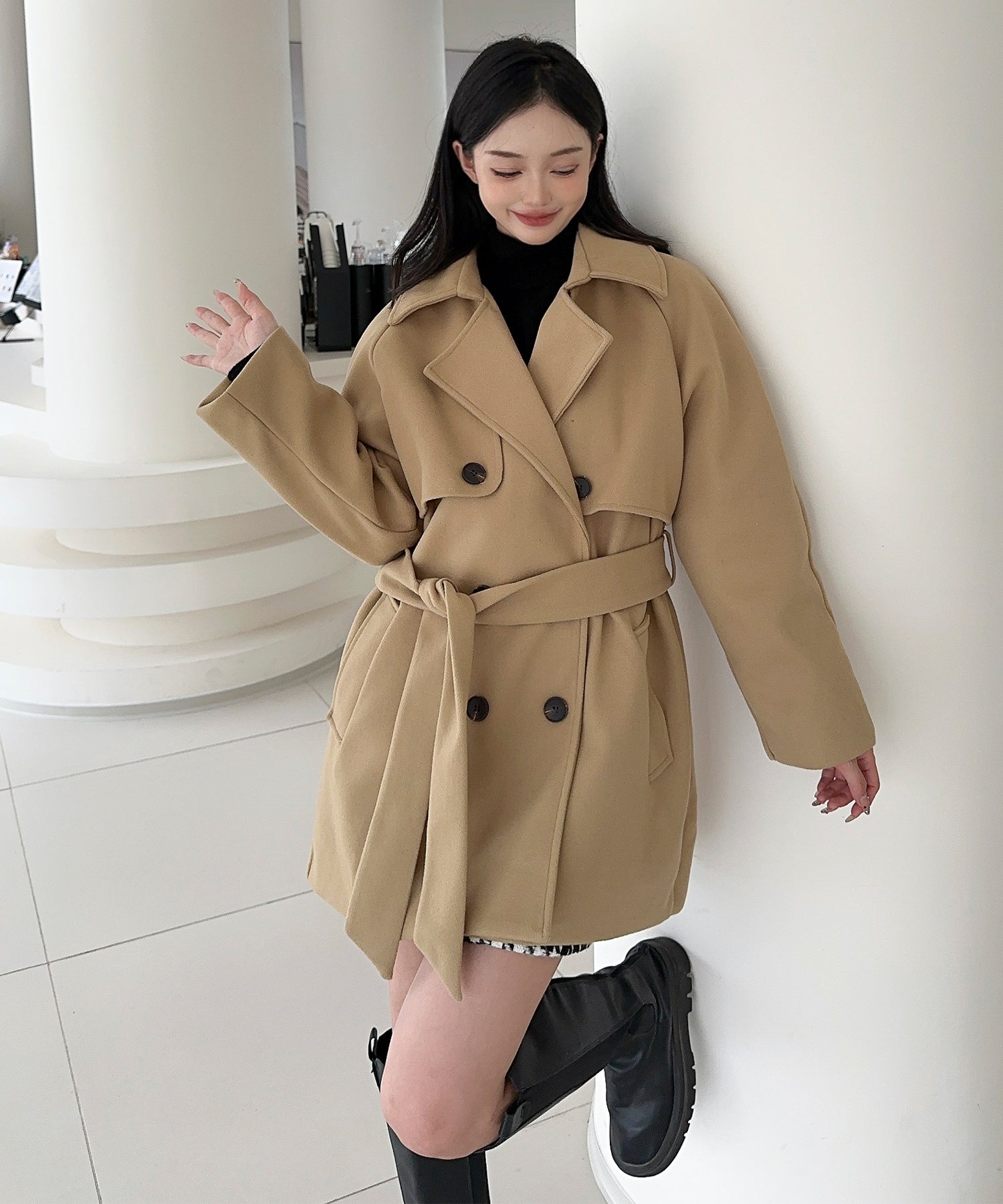 【Jasmine】ルーズオーバーコート