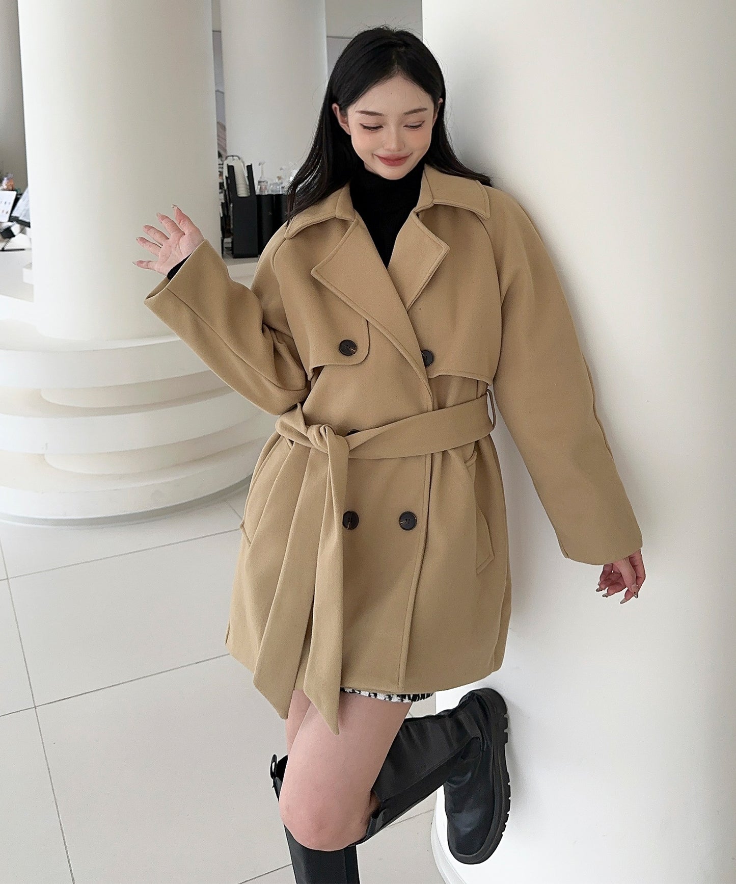 【Jasmine】ルーズオーバーコート