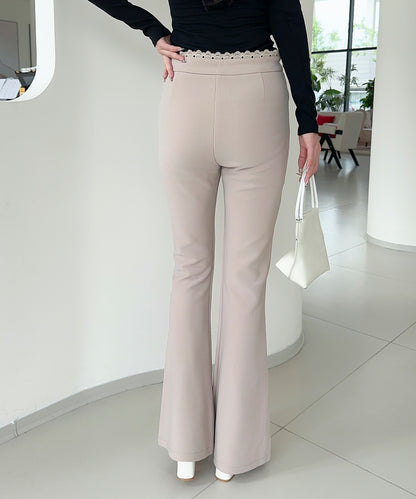 【Jasmine】ハイウエストフレアパンツ