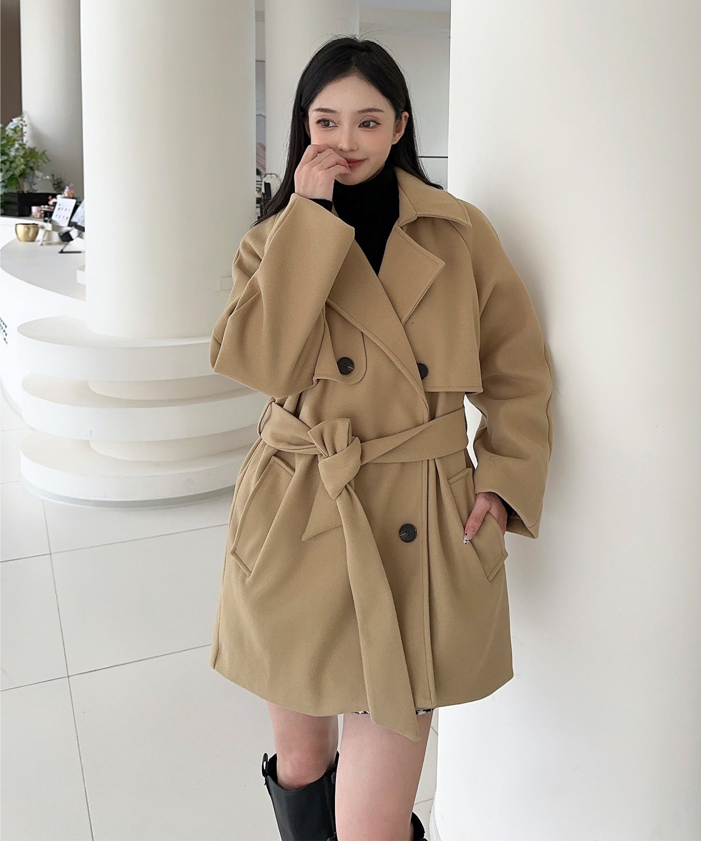 【Jasmine】ルーズオーバーコート