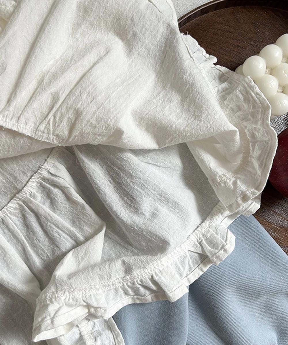 【aimoha-KIDS-】ティアードスカート