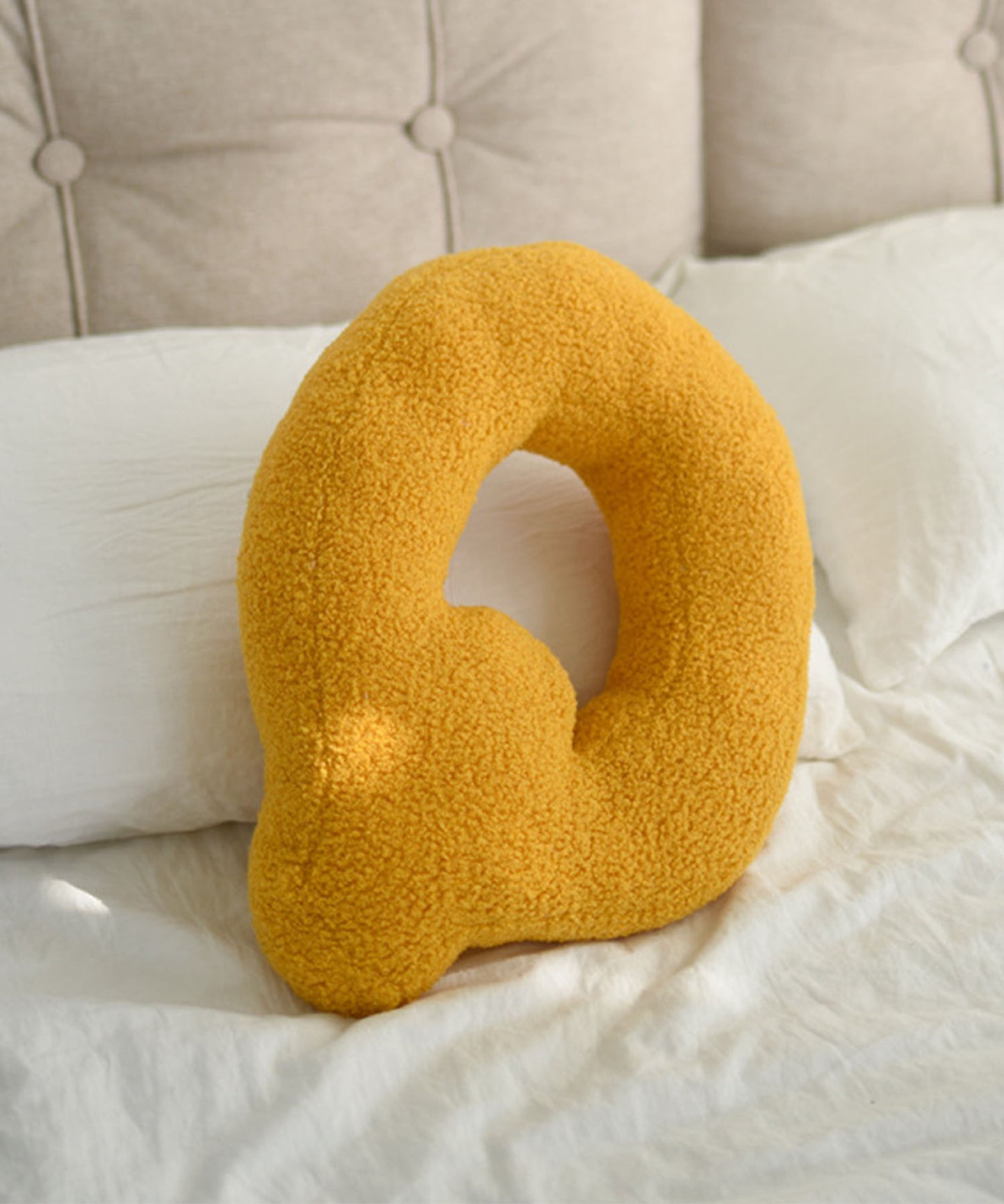 アルファベットイニシャルクッション