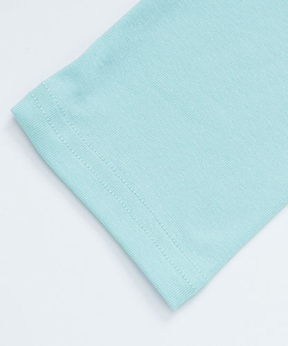 HOOK for girls　ストーン×シェルプリント オフショルダー ロンT