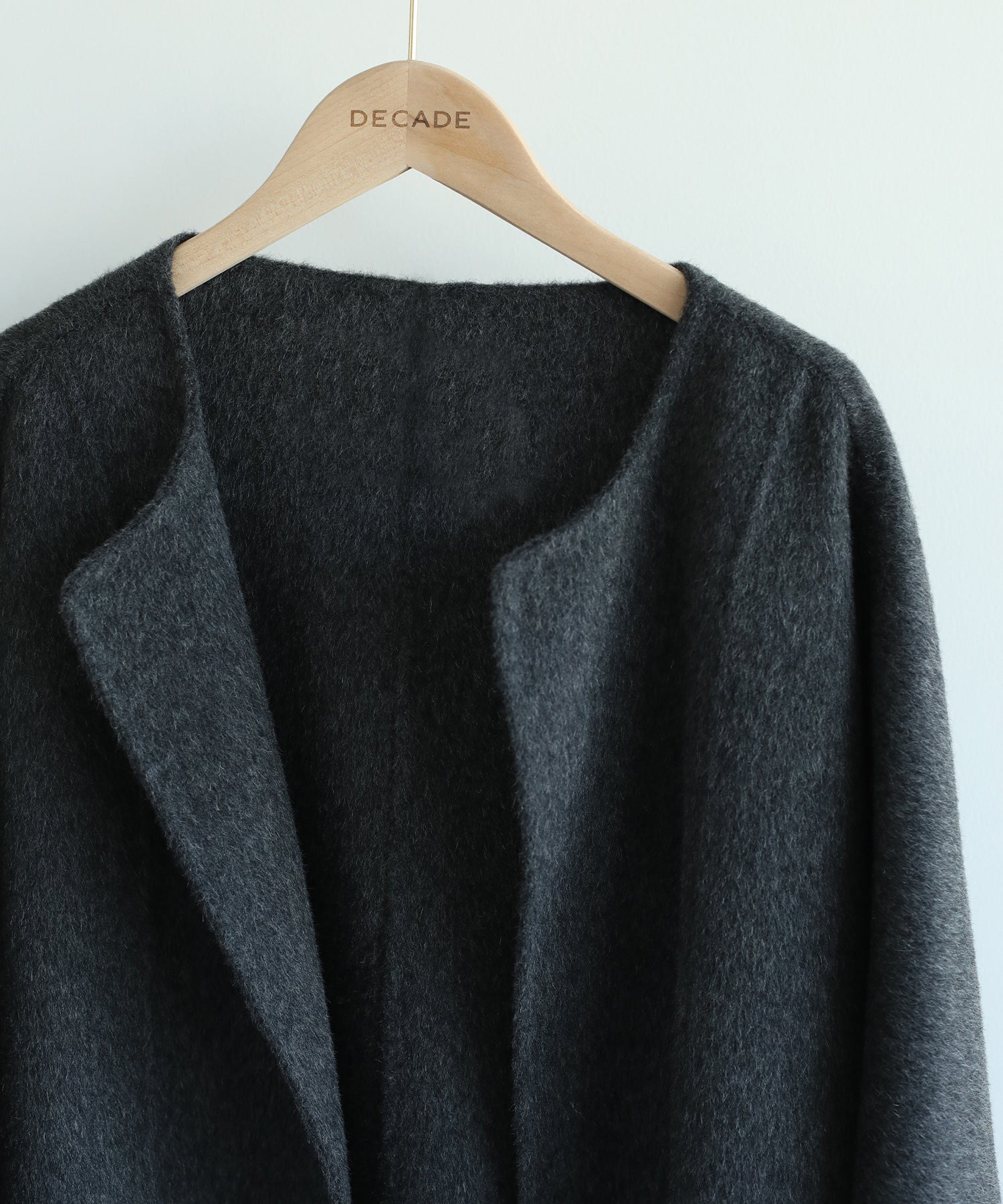 【DECADE CLASSIC】マフラーロングウールコート