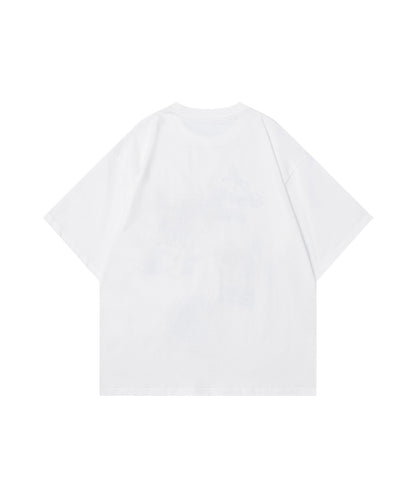 HOOK for girls　レースフリルハート ビッグTシャツ (SS)