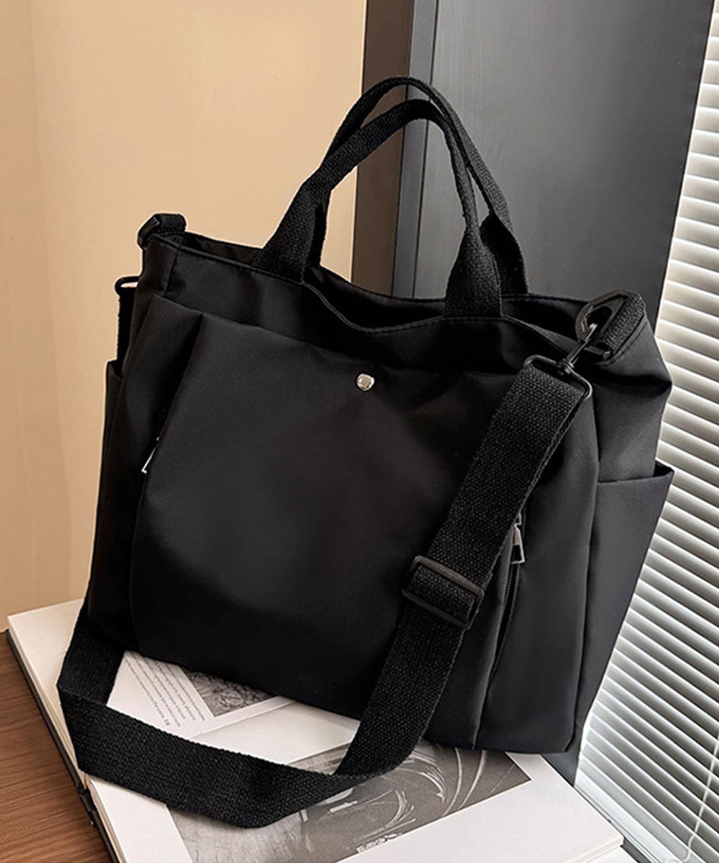 aimoha/ショルダートートキャンバスバッグ