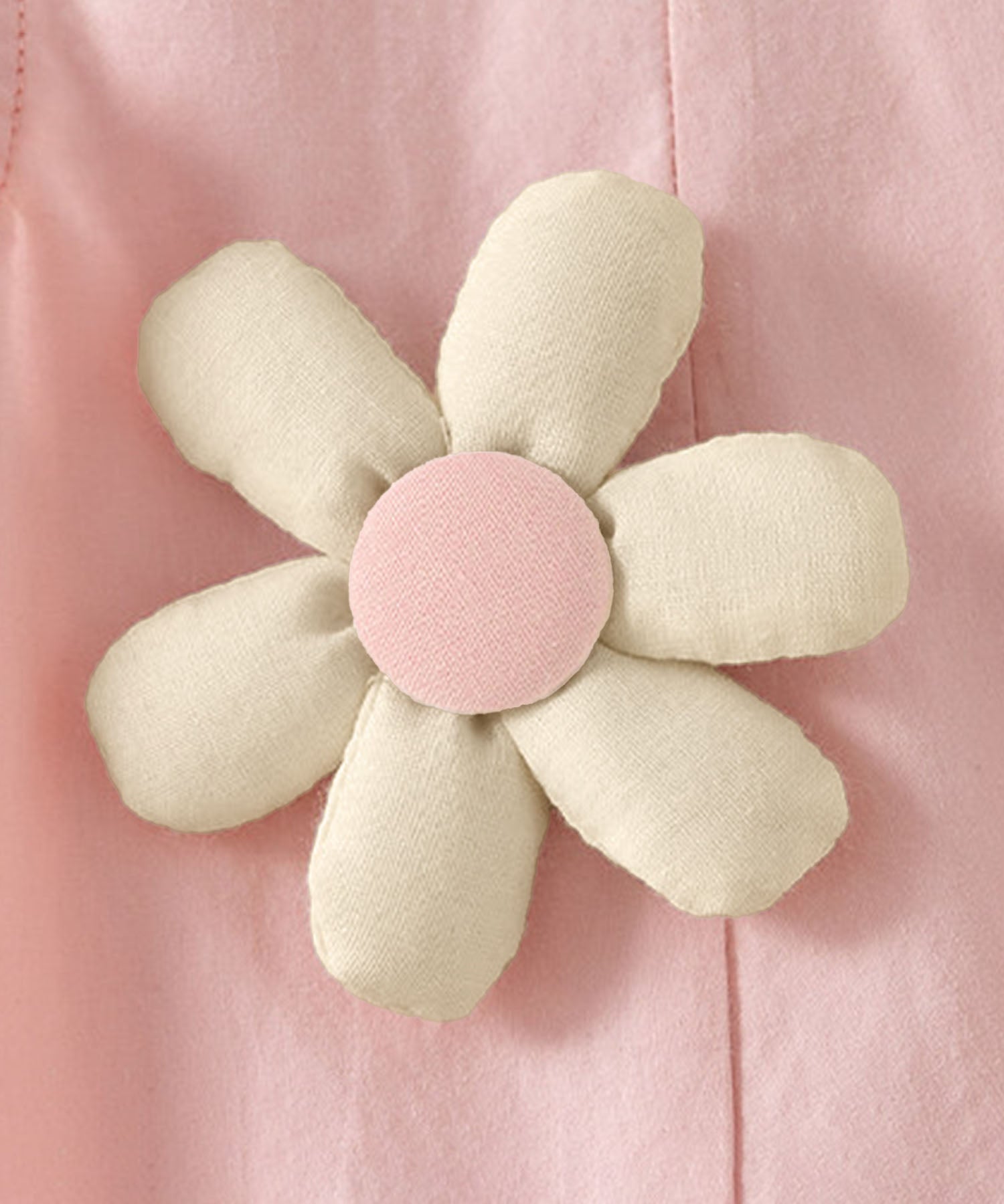 【aimoha-KIDS-】フラワーモチーフノースリーブワンピース（バッグ付き）(SS)