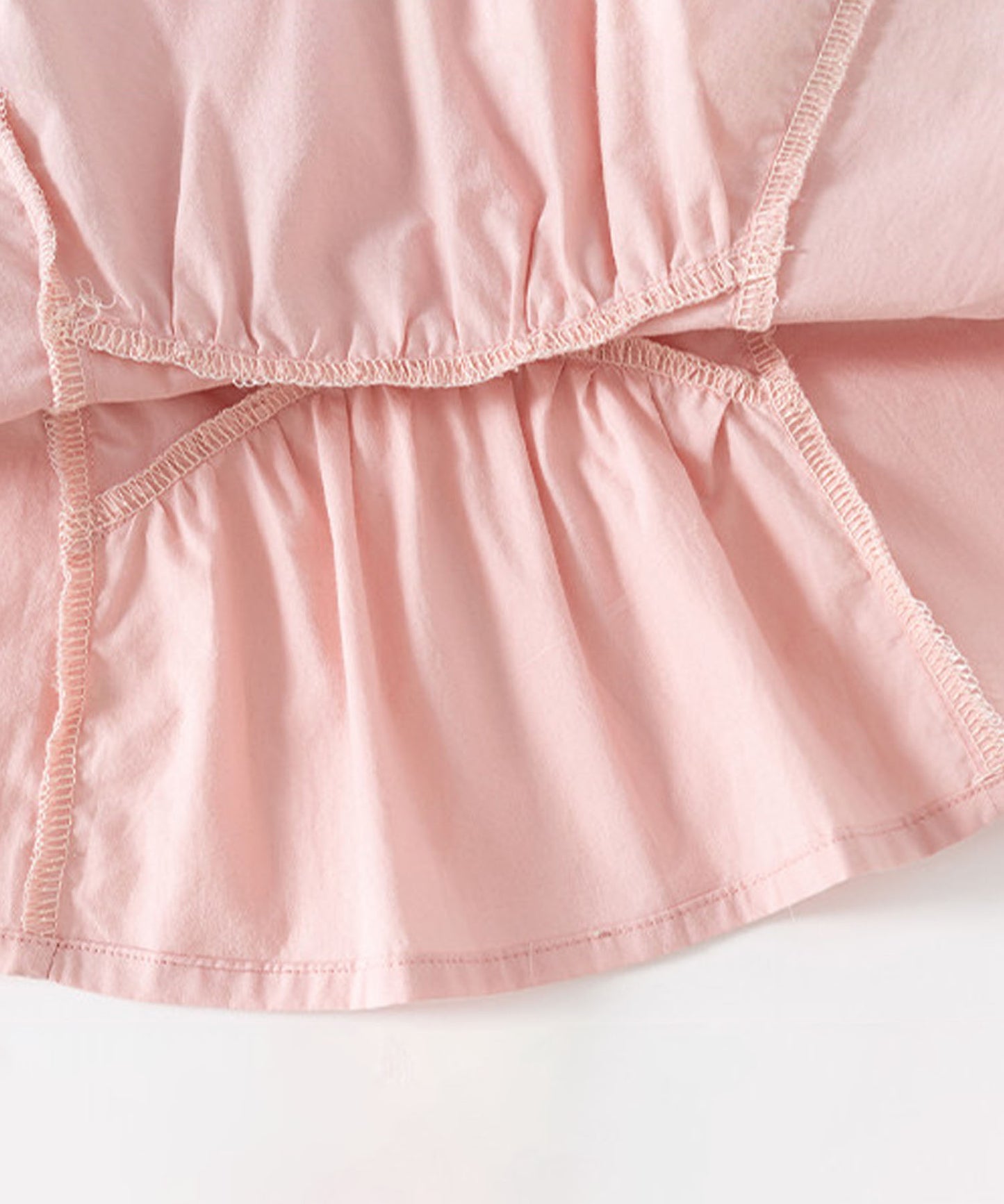 【aimoha-KIDS-】フラワーモチーフノースリーブワンピース（バッグ付き）(SS)