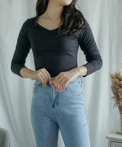 裏起毛・裏ボアヒートカットソー