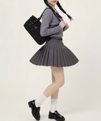 HOOK for girls　刺繍ワンポイント フレンチガーリーカーディガン