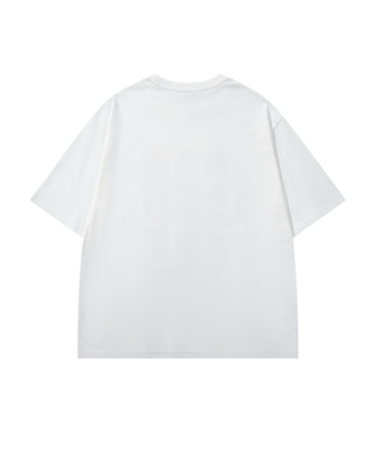 HOOK -original-　ベアグミプリント ビッグシルエットTシャツ