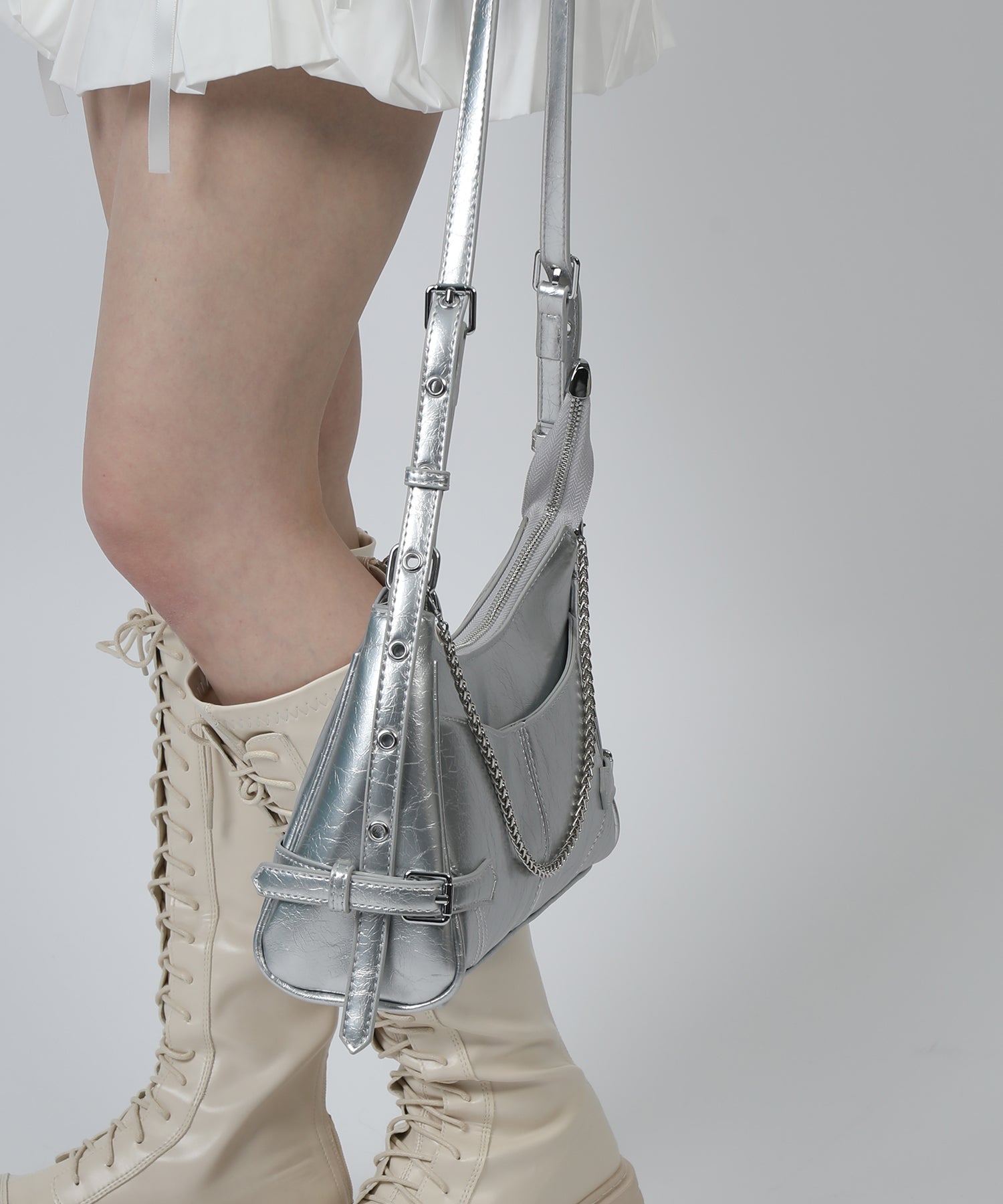 チェーン付きミニショルダーバッグ