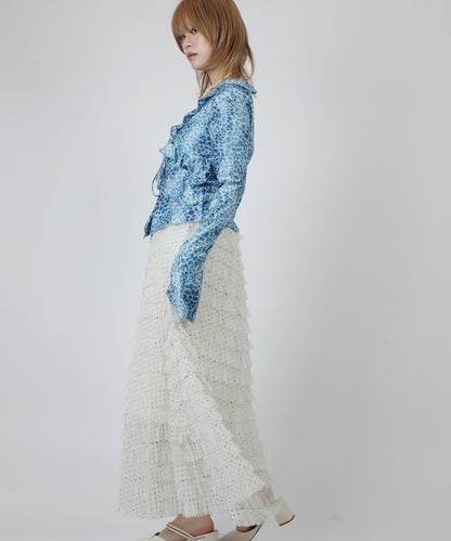 HOOK for girls　レオパード柄シアートップス