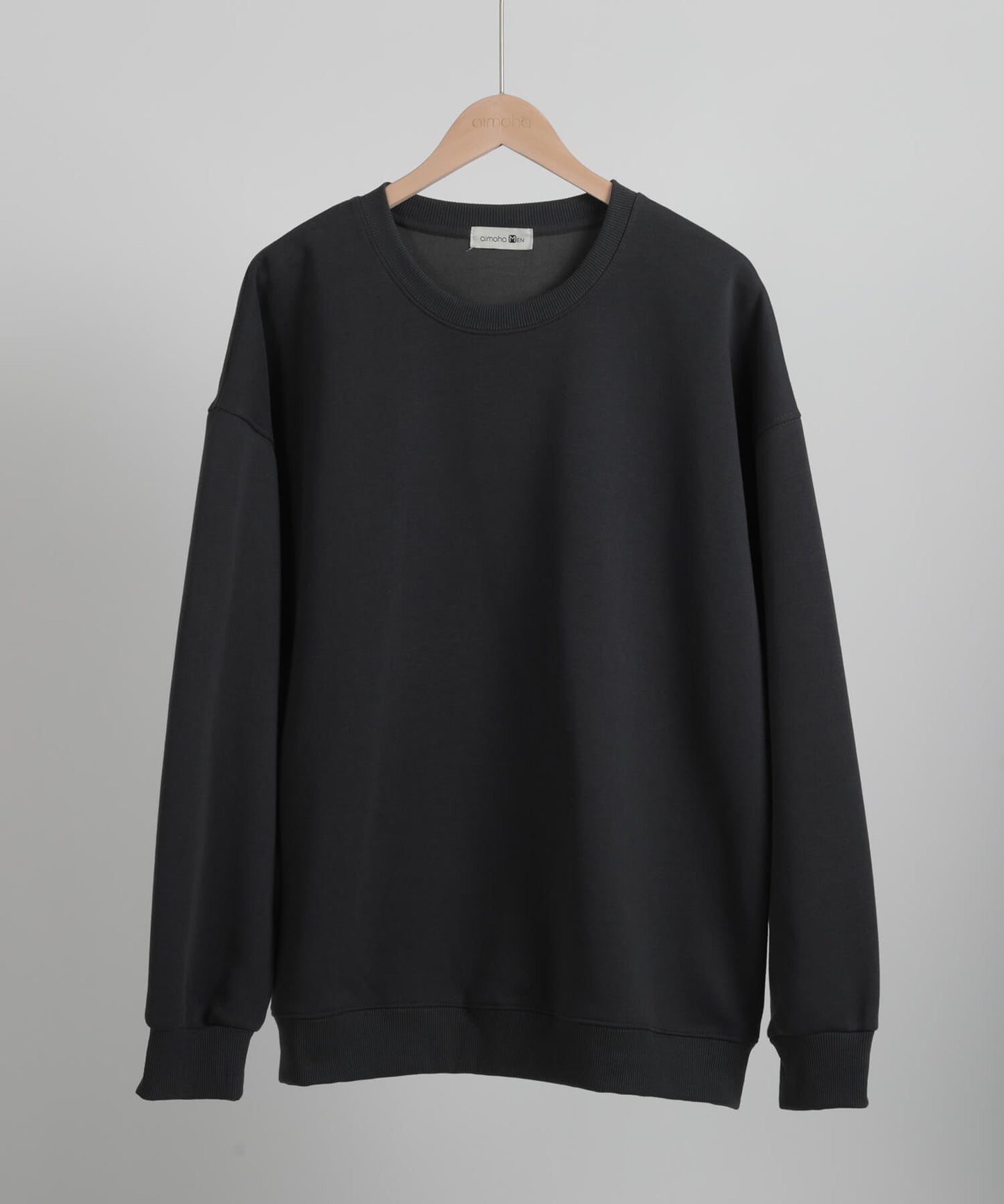 【aimoha MEN】SLIM FIT PULLOVER スリムフィットスウェット