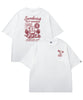 HOOK -original-　フードモチーフ アメリカンカートゥーンプリント ビッグTシャツ
