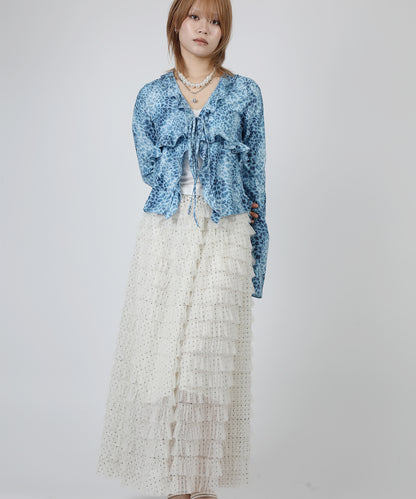 HOOK for girls　レオパード柄シアートップス