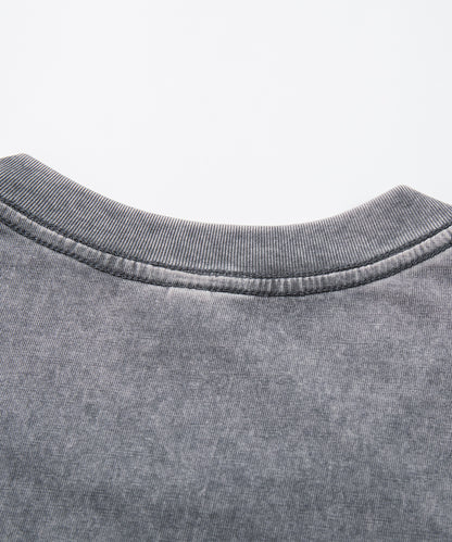 HOOK -original-　INSOMNIA　ウォッシュ加工ヴィンテージ風 ビッグTEE