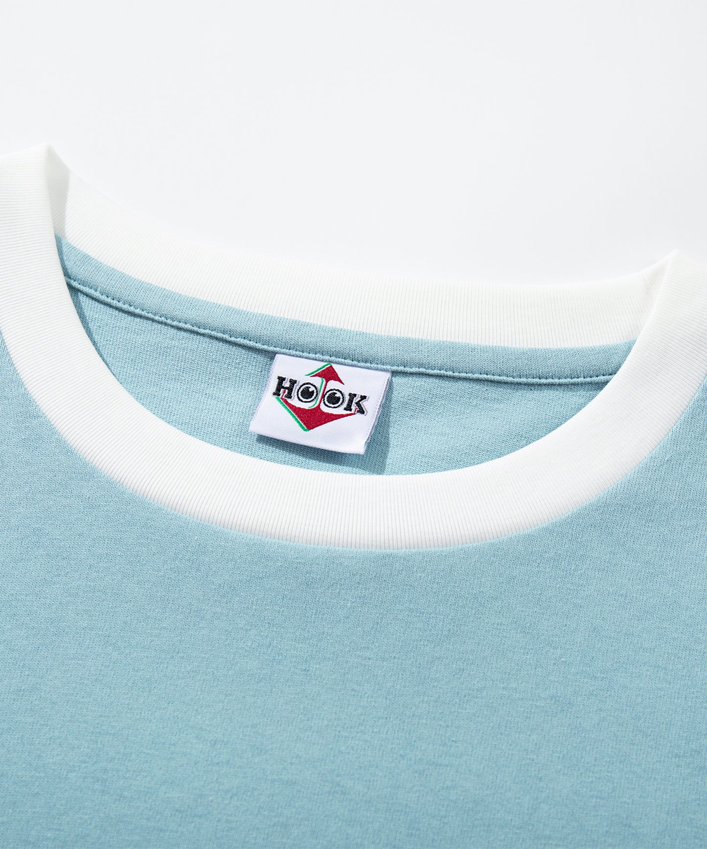 HOOK -original-　フードモチーフ アメリカンカートゥーンプリント ビッグTシャツ