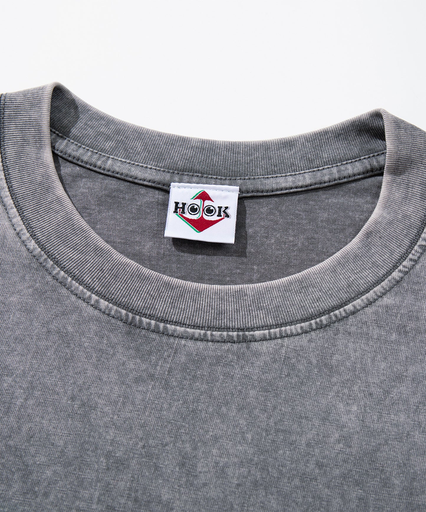 HOOK -original-　INSOMNIA　ウォッシュ加工ヴィンテージ風 ビッグTEE