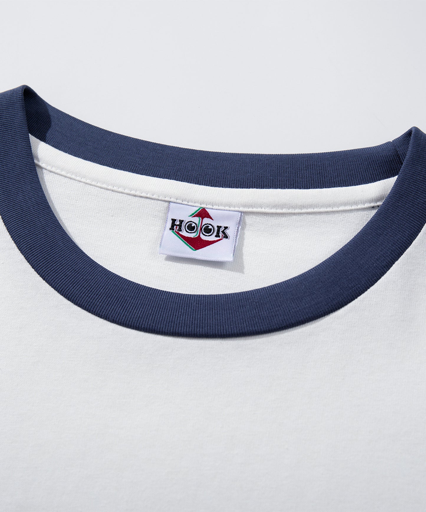 HOOK -original-　フードモチーフ アメリカンカートゥーンプリント ビッグTシャツ