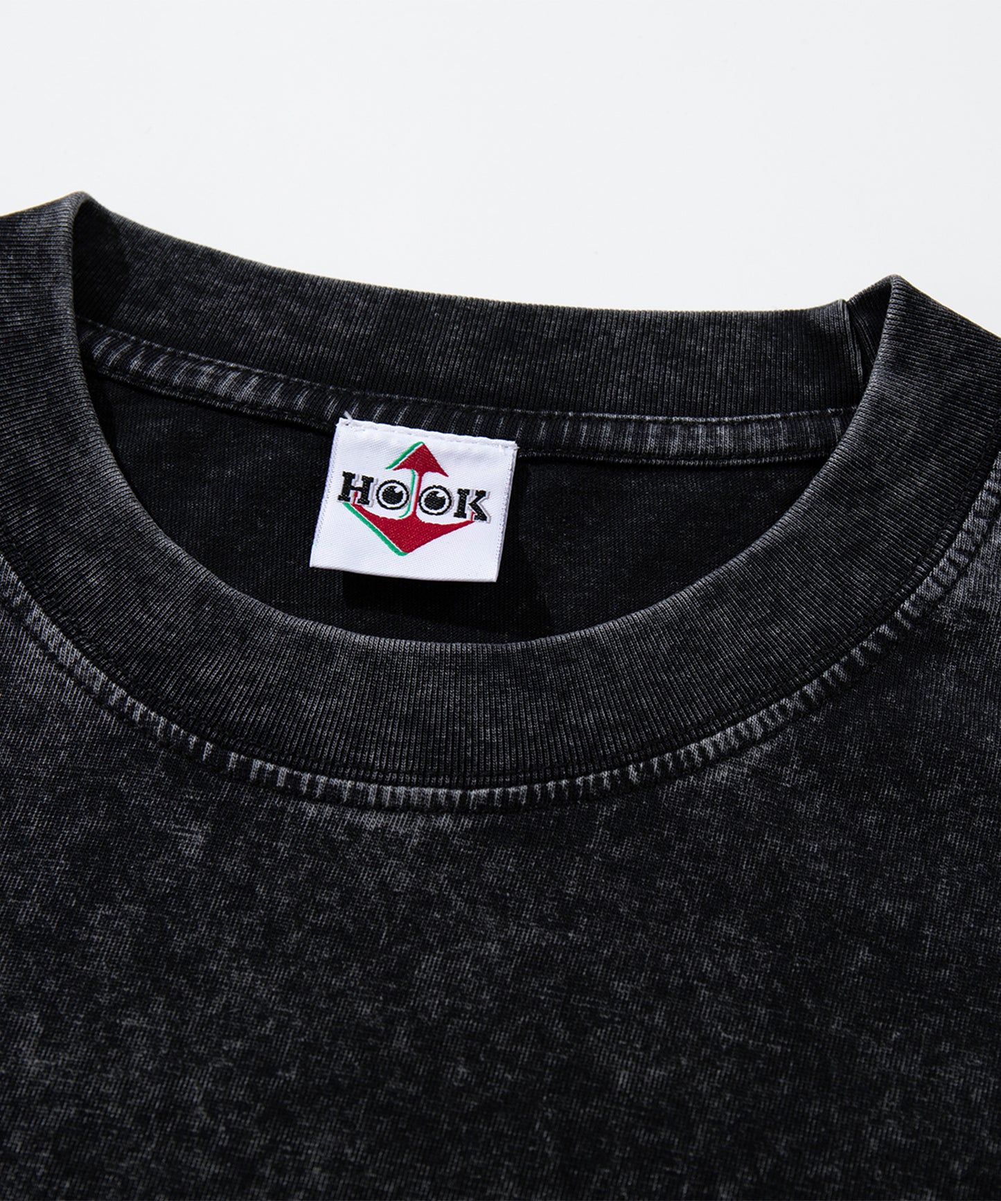 HOOK -original-　INSOMNIA　ウォッシュ加工ヴィンテージ風 ビッグTEE