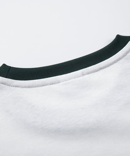 HOOK -original-　フードモチーフ アメリカンカートゥーンプリント ビッグTシャツ