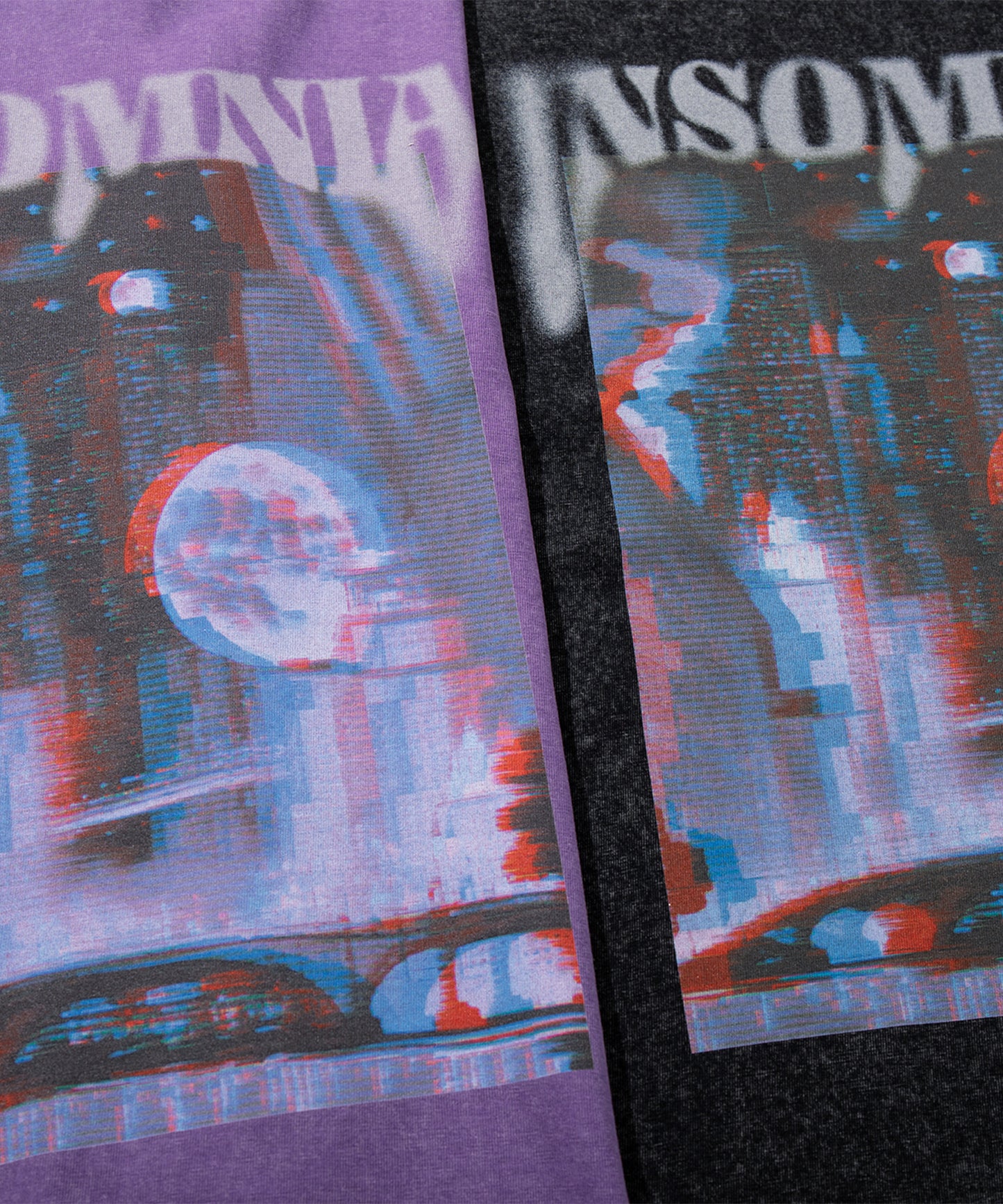 HOOK -original-　INSOMNIA　ウォッシュ加工ヴィンテージ風 ビッグTEE